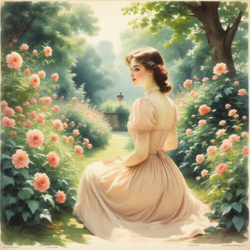 The Virgin in the Garden